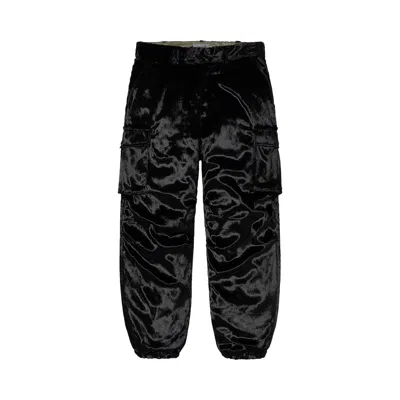 Pre-owned Supreme X Yohji Yamamoto Faux Fur Cargo Pant 'black'