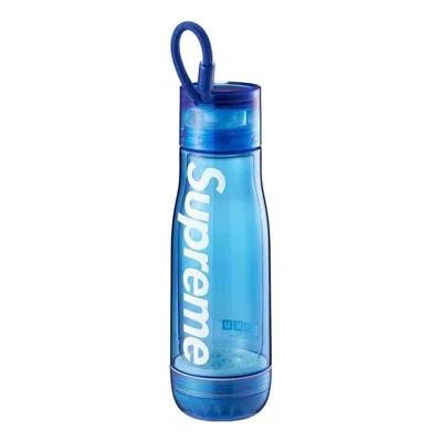 Supreme X Zoku Glass Core 16 Oz. Bottle 'blue White'