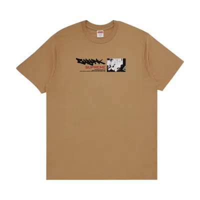 Pre-owned Supreme X Zoo York Dynasty Tee 'khaki' | Tan | Men's Size Xxl