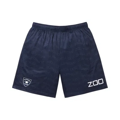 Pre-owned Supreme X Zoo York Soccer Short 'navy' | Blue | Men's Size S