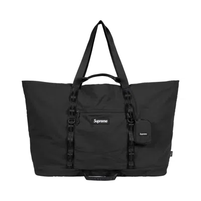 Pre-owned Supreme X-large Tote Bag + Utility Pouch 'black' | Men's Size Onesize