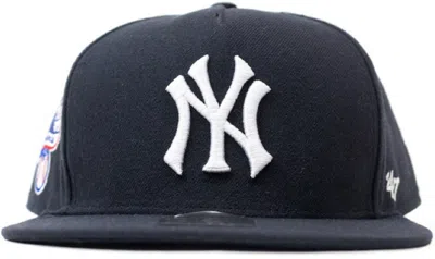 Pre-owned Supreme Yankees 5 Panel In Navy Blue