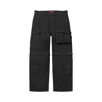 Pre-owned Supreme Zip-off Utility Pant 'black' | Men's Size 38