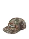 Supreme Zip-pocket Camp Cap In Brown