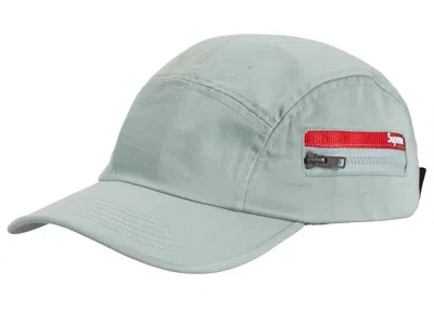 Pre-owned Supreme Zip Pocket Camp Cap In Mint