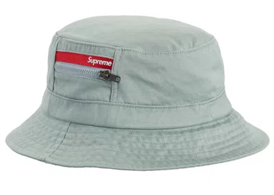 Pre-owned Supreme Zip Pocket Crusher Hat In Mint