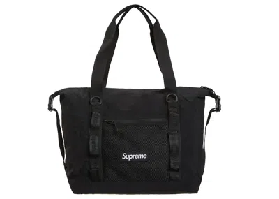 Pre-owned Supreme Zip Tote In Black