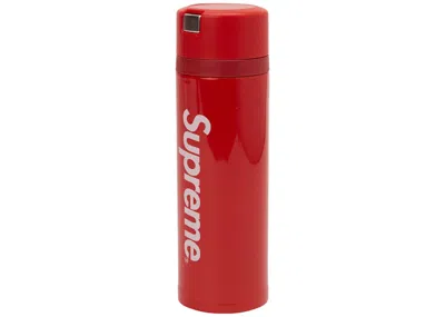 Pre-owned Supreme Zojirushi Stainless Steel Mug In Red