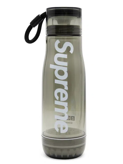 Pre-owned Supreme Zoku Glass Core 16 Oz. Bottle In Smoke