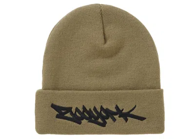 Pre-owned Supreme Zoo York Beanie In Olive