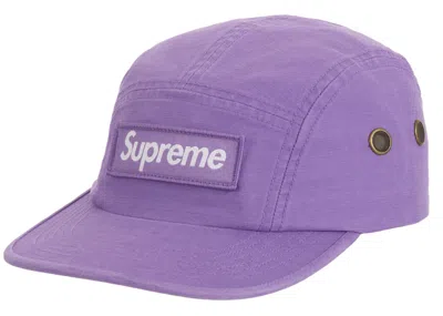 Pre-owned Supreme Zoo York Camp Cap In Purple