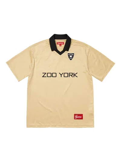 Supreme Zoo York Soccer Jersey "ss 25 In Yellow