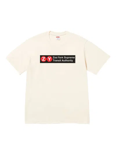 Supreme Zoo York Transit "ss 25 In Neutral