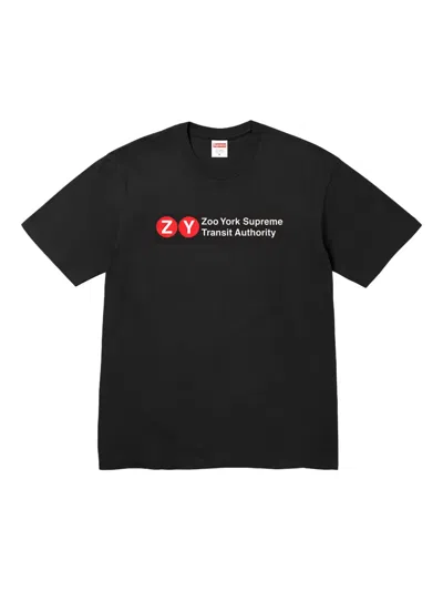 Supreme Zoo York Transit "ss 25 In Black