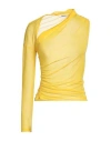 Supriya Lele Woman Top Yellow Size M Polyester