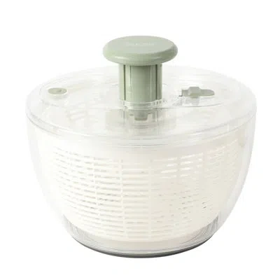 Sur La Table Kitchen Essentials Sur La Table Kitchen Essential 6.3 Qt Salad Spinner, Fruit Wahser, Fruit Washing Bowl With Strainer, In Green