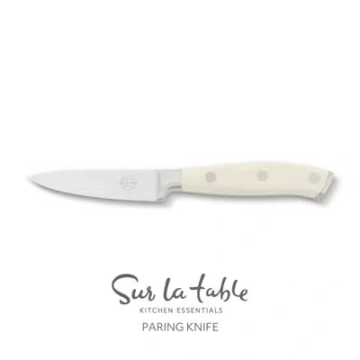 Sur La Table Kitchen Essentials Sur La Table Kitchen Essential German Steel, Stainless Steel Blade – Professional Kitchen Knife With In Eggshell