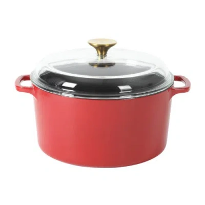 Sur La Table Kitchen Essentials Sur La Table Supper Club 5-quart Enameled Cast Iron Dutch Oven In Sundried Tomato