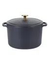 Sur La Table Millau 5.5qt Enameled Cast Iron Dutch Oven With Lid In Blue