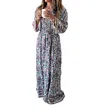Sur La Vague Draper Robe In Purple In Purple