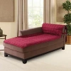 Sure Fit Deluxe Pet Chaise Furniture Sofa Protector In Red