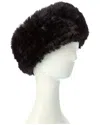 Surell Accessories Knit Headband In Black