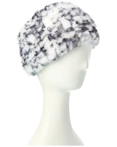 Surell Accessories Knit Headband In White