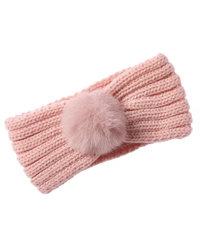 Surell Accessories Knit Headband In White