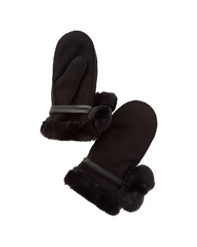 Surell Accessories Mittens In Black