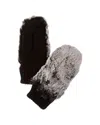 Surell Accessories Mittens In Black