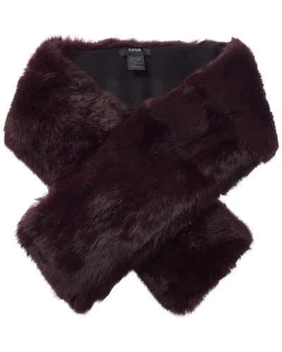 SURELL ACCESSORIES SURELL ACCESSORIES OVERSIZED PULL-THRU SCARF