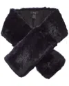 Surell Accessories Oversized Pull-thru Scarf In Black