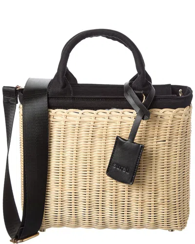 Surell Accessories Picnic Straw Crossbody
