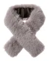 Surell Accessories Pull-thru Scarf In Grey