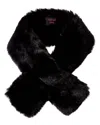 Surell Accessories Pull-thru Scarf In Red