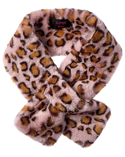 Surell Accessories Pull-thru Scarf In Yellow