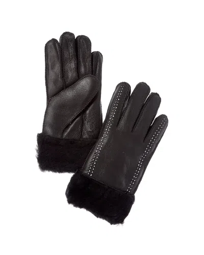 SURELL ACCESSORIES SHEARLING GLOVES