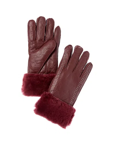SURELL ACCESSORIES SHEARLING GLOVES