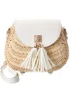 Surell Accessories Straw Basket Bag