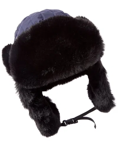 Surell Accessories Trooper Hat In Purple