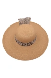 SURELL BOW BELL STRAW HAT