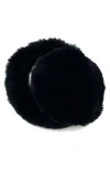 Surell Faux Fur Covered Earmuffs In Black