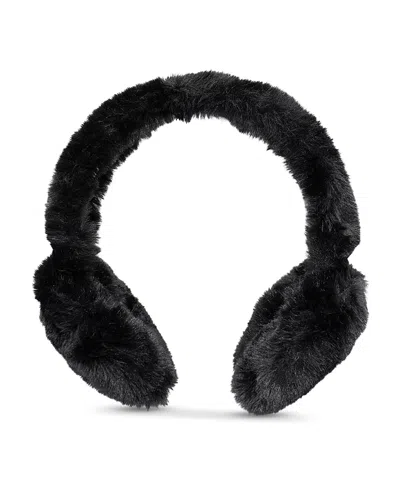 Surell Faux Fur Earmuffs In Black