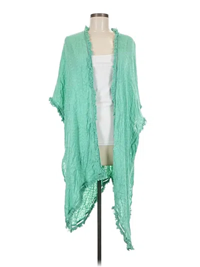 Pre-owned Surf Gypsy Cardigan Sweater In Green