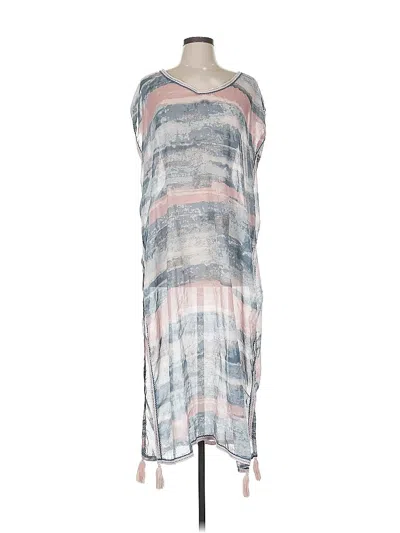 Pre-owned Surf Gypsy Casual Dress In Gray