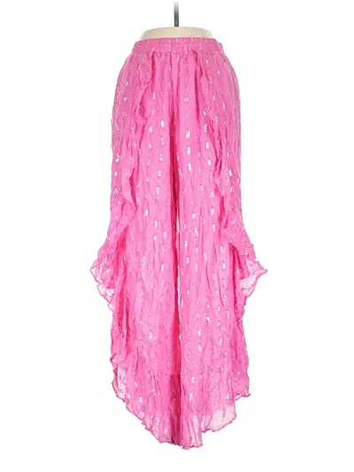 Pre-owned Surf Gypsy Casual Pants In Pink