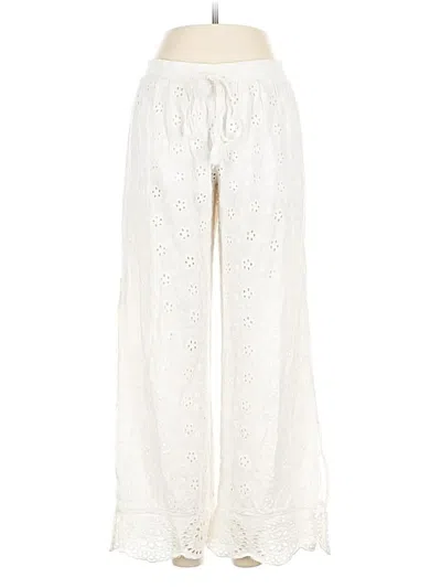 Pre-owned Surf Gypsy Casual Pants In White