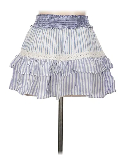 Pre-owned Surf Gypsy Casual Skirt In Blue