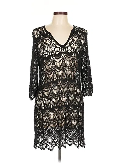 Pre-owned Surf Gypsy Cocktail Dress In Black