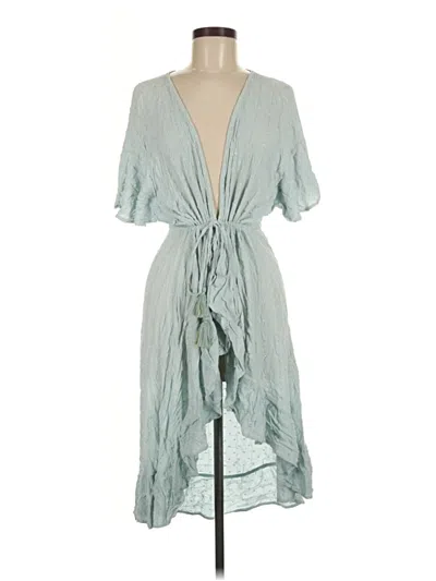 Pre-owned Surf Gypsy Cocktail Dress In Blue